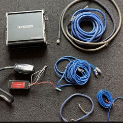 Kicker Amplifier And Kicker Cables