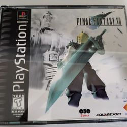 Final Fantasy VII For PlayStation (CIB, Misprint)