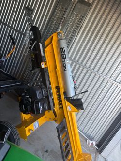 28 Ton 196cc 6.5HP Kohler Engine Horizontal/Vertical Full Beam Hydraulic Log Splitter, Auto Return/Integrated Log Cradle