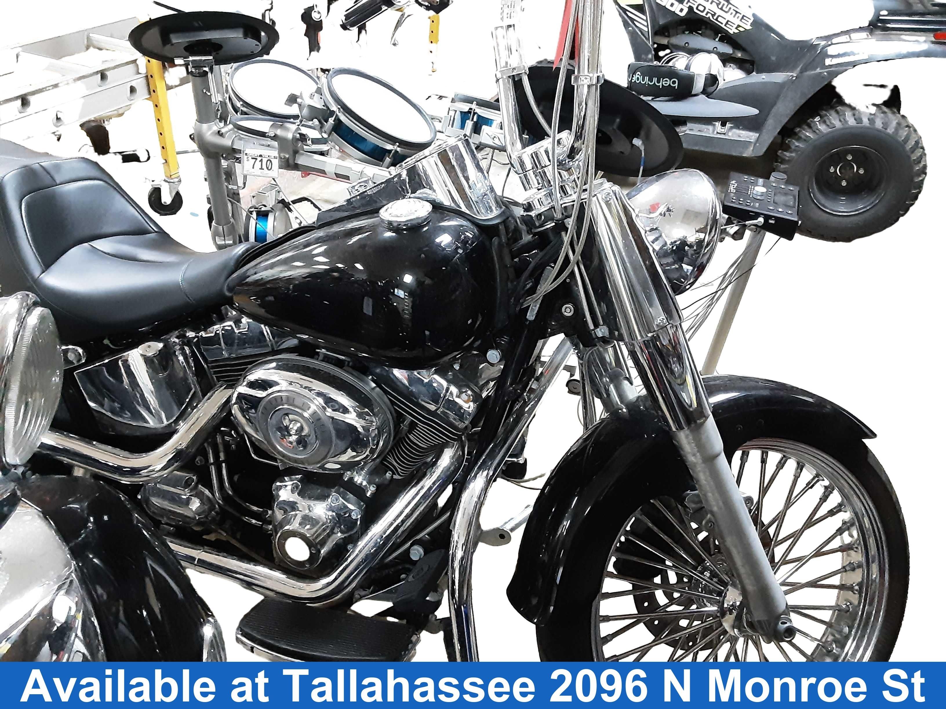 Harley Davidson Fat Boy Silver Motorcycle