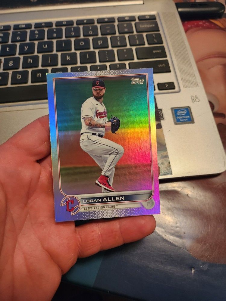 Logan Allen Baseball Card