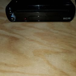 Nintendo Wii U Console Black Deluxe 32gb (console Only)
