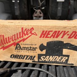 Milwaukee orbital sander