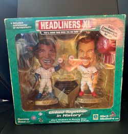 Sosa & McGwire Bobbleheads Set
