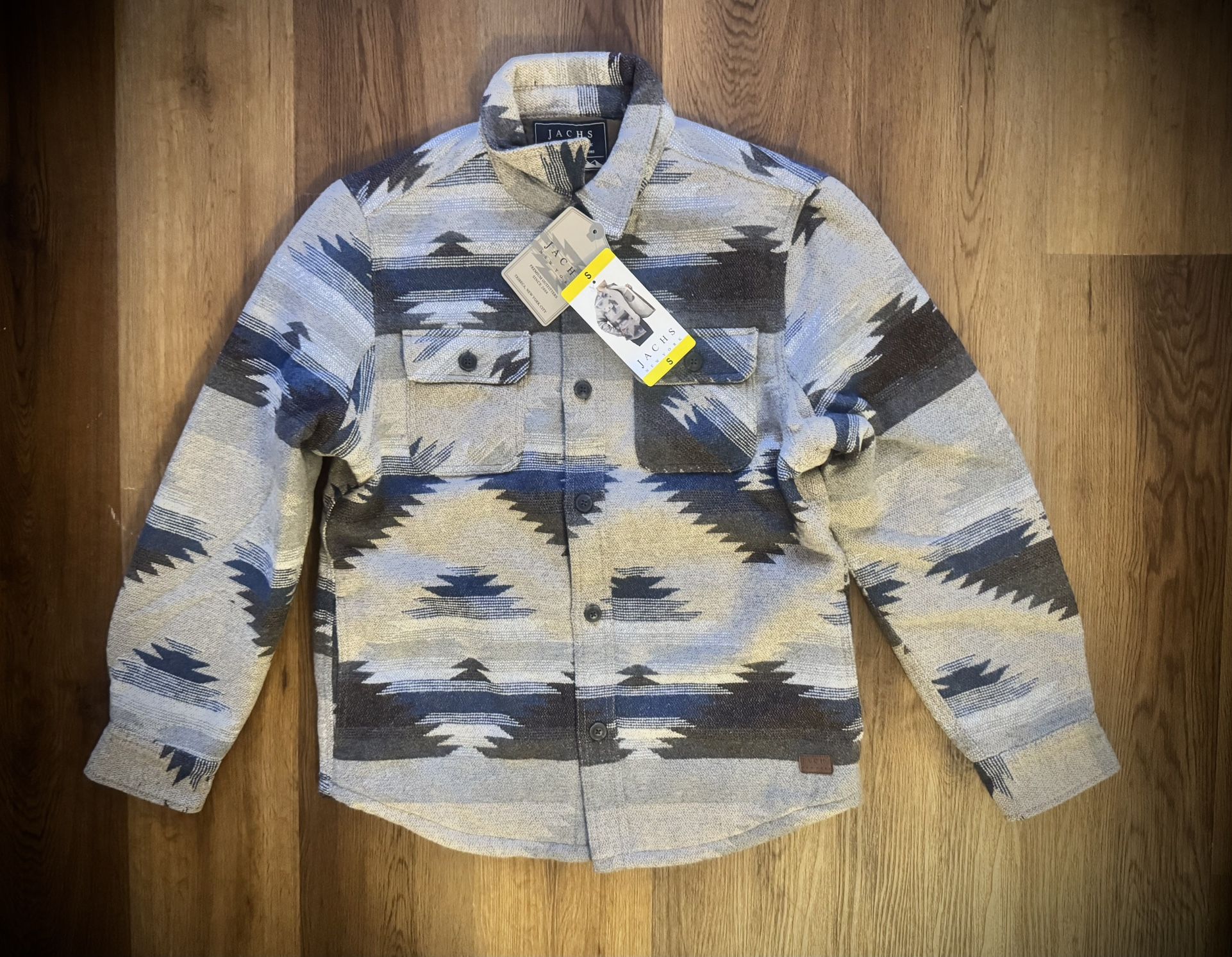 Jachs Men’s Flannel Jacket Size S 