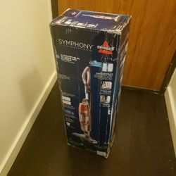 Brand new Bissell Symphony, all on one vacuum & sanitizing steam mop 1132
