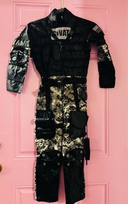 Kids SWAT Police Officer Costume