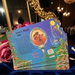 (Lot Of 18) 1992 Assorted Pro Set Beauty & the Beast Cards Walt Disney Company Card Bundle. These are vintage 1992 Pro Set "Beauty and the Beast" trad