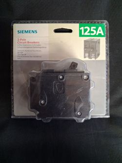 Siemens Q2125P 125A 2-Pole Circuit Breaker