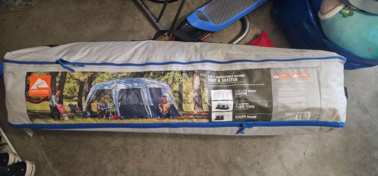 5 in 1 convertible instant camping tent and shelter 8 persons