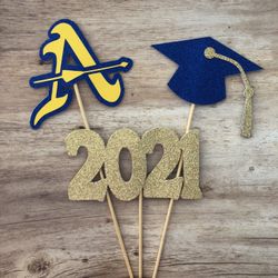 Graduation Center Pieces