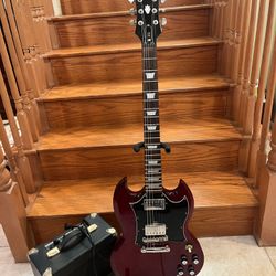 Epiphany Standard SG (Mint) W/ Esteban Guitar Amp