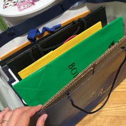 Luxury Designer Shopping Bag Bundle – Louis Vuitton, Cartier, Fendi & More