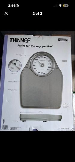 Thinner heavy duty scale