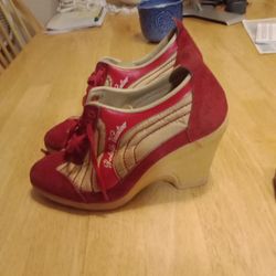 Vintage Rodolfo Valentino Wedges Size 6