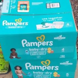 Size 4 Pull Up Pampers  $25.00 Per Box