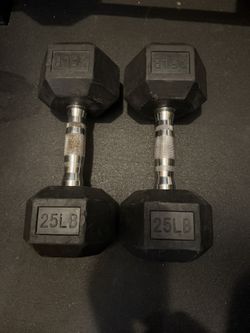 25lb Dumbbells 