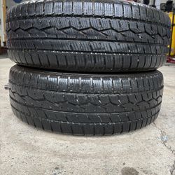 (2) - 195/65/15 Toyo Celsius All Weather Tires