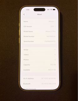 iPhone 17 pro 512gb unlocked silver