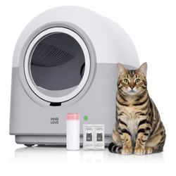 HHOLOVE 2026 Version Automatic Self-Cleaning Litter Box - 60L Large Capacity