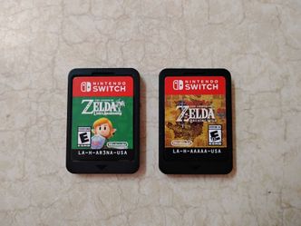 Zelda Links Awakening + Zelda Breath Of The Wild Games for Nintendo Switch