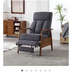 （minor imperfections）Chair Comfy High Back Recliner Chair with Footrest