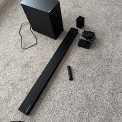 Samsung Soundbar With Rear Speakers And Sub
