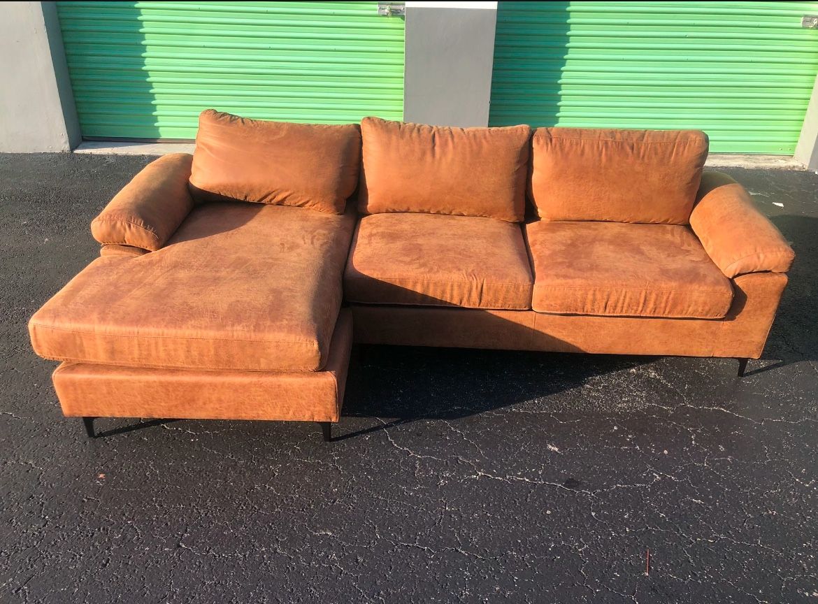 Brown Sectional Sofa
