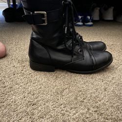 Combat Boots Black