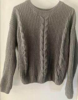 Ms. Maggie Grey Pullover Sweater