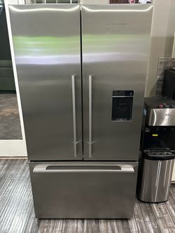 Fisher & Paykel 36-inch counter-depth French door refrigerator