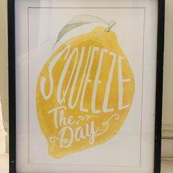 Wall Art “Squeeze the Day”