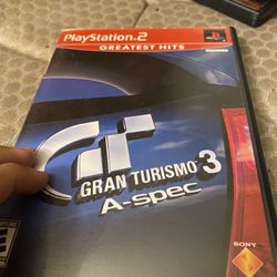 Gran Turismo 3 A-Spec PS2