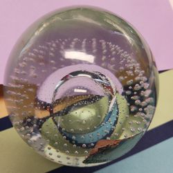 Bullicant Glass Paperweight