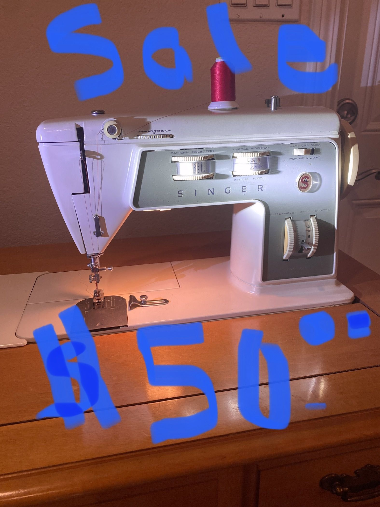 Singer Stylist Sewing Machine Zig Zag Model 774