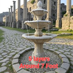 Fountain Concrete Statue,  Pls ,  read All The information 