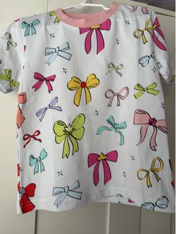 Wild Rich Kids Tee - Princess Bows Print