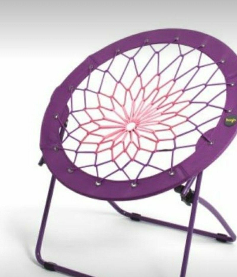 Bunjo bungee chair purple to pink sales