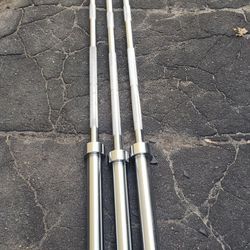 7ft Olympic Barbells $165 Each