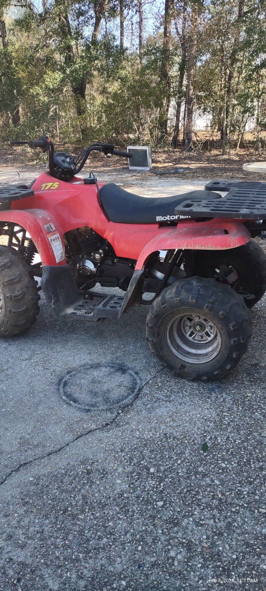 MotorTek 2001 ATV 200cc Chinese made brand