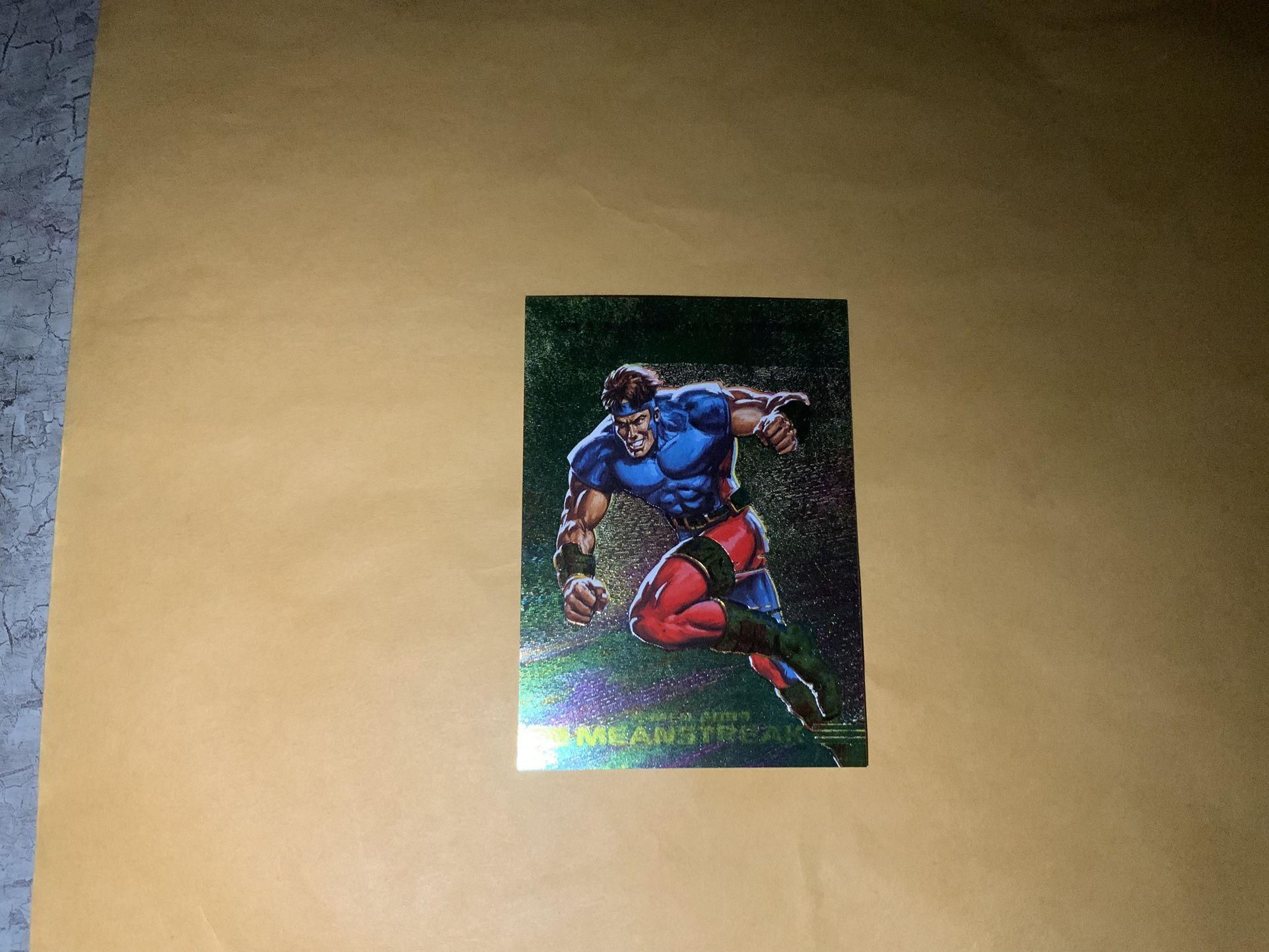 1993 MARVEL MASTERPIECE X-MEN 2099 MEANSTREAK DYNA-ETCH CARD FOR SALE