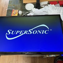 Supersonic flatscreen TV 24” works great