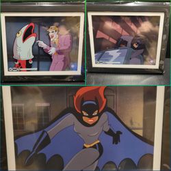 Batman Animation Cel art