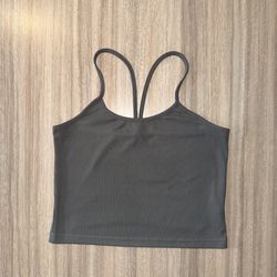 Dazy Gray Tank Top XL Stretch Cotton