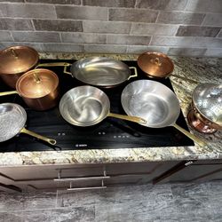 Paul Revere Signature 1801 Vintage Copper Cookware 8 Piece Set