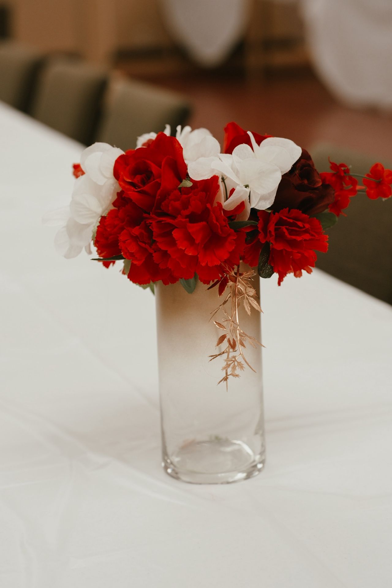Flowers Reception Table Decoration