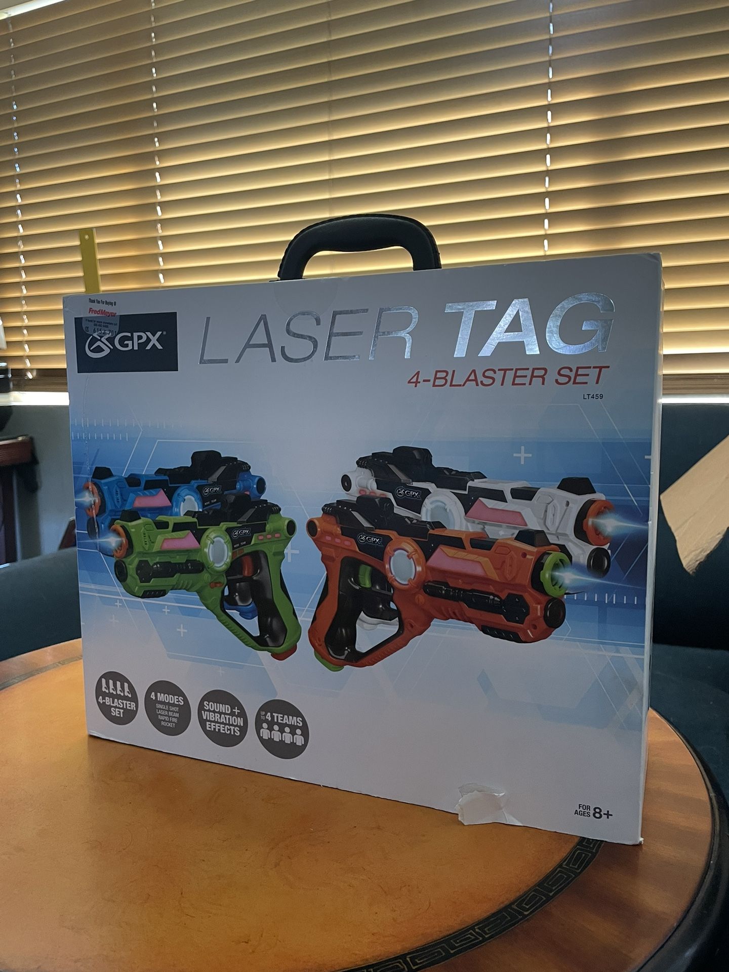 New Laser Tag 4 Blaster Set