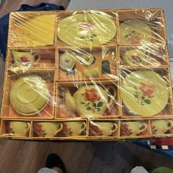 Vintage children's China, tea set 