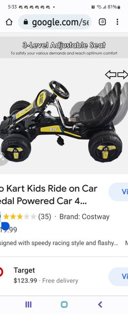 Ride Along Go Cart( In box brand new)