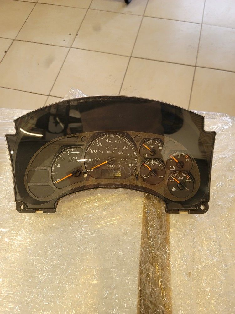 Spidomter cluster for GMC 2005 2004 2003 2001